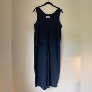 Everlane Wide Leg Cotton Jumpsuit, Size Medium